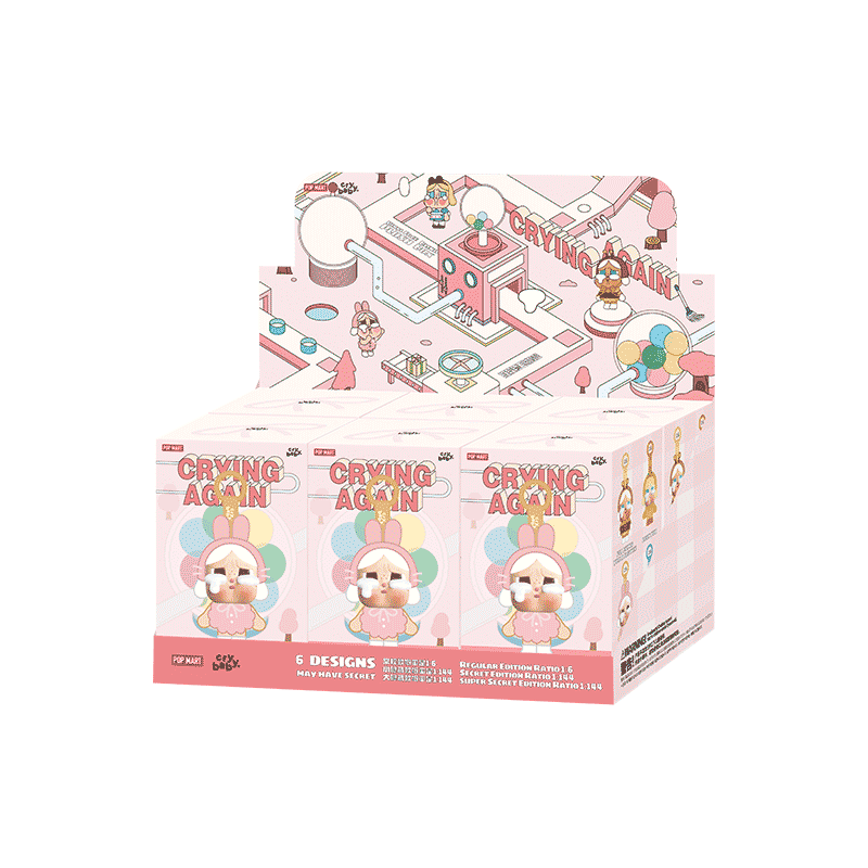 CryBaby Crying Again Series-Vinyl Face Plush Blind Box