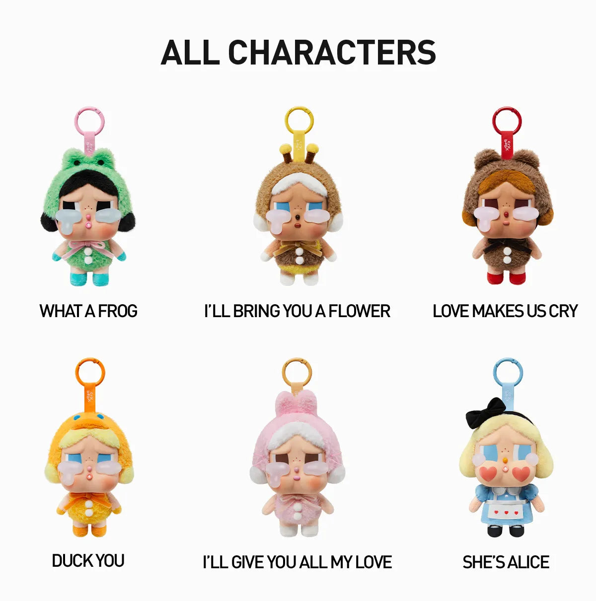 CryBaby Crying Again Series-Vinyl Face Plush Blind Box