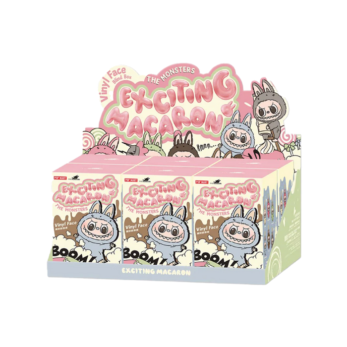 Labubu The Monsters Tasty Macarons Vinyl Face Blind Box