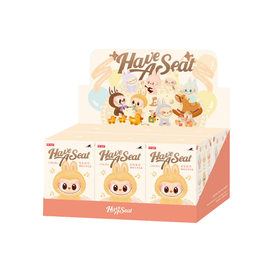 Labubu The Monsters Have a Seat Vinyl Plush Blind Box